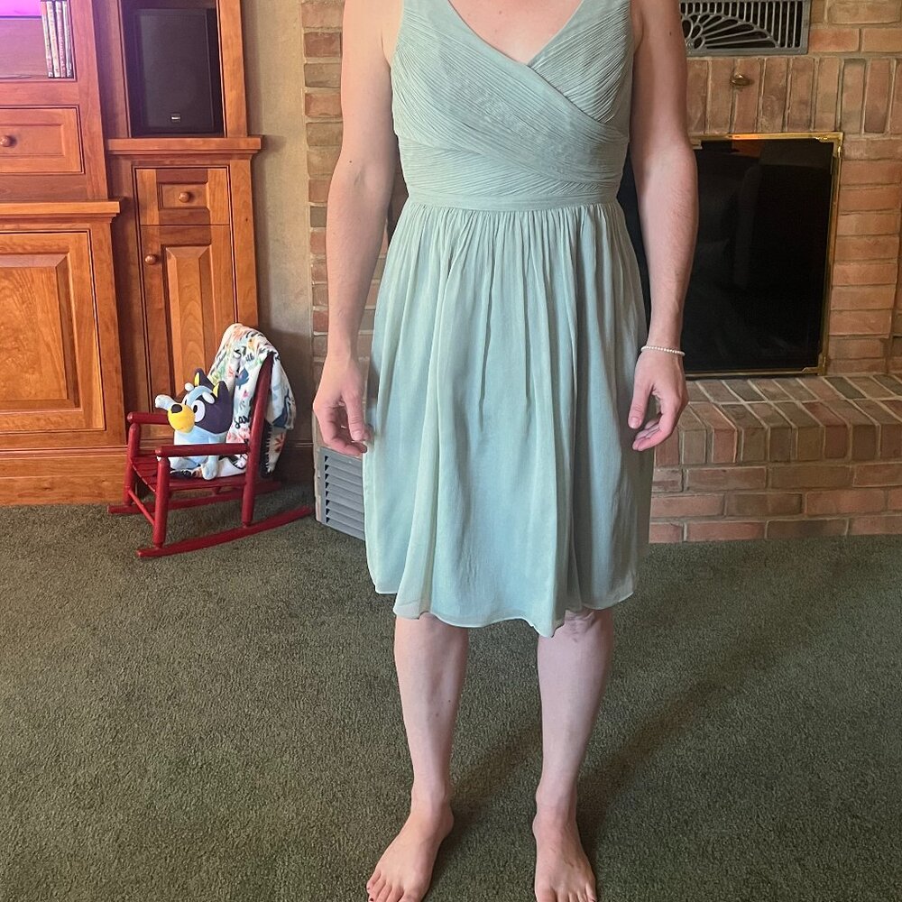 JCrew teal size 6 bridesmaid dress